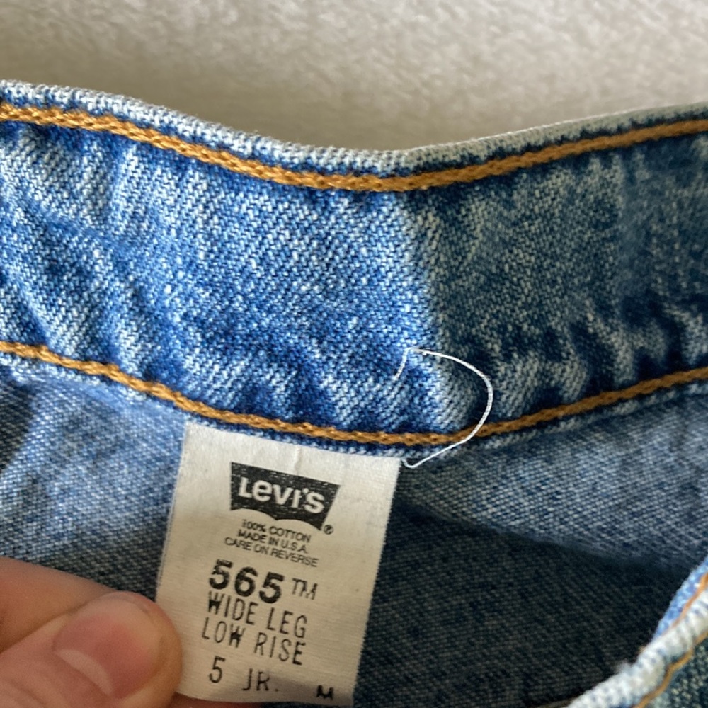 Vintage Black Tab Levi Short CutOffs - Picture 5 of 7